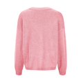 thumbnail image 5 of Sweaters for Women 2025 Fall Winter Long Sleeve Crewneck Loose Stylish Knitted Jumper Top Womens Pullover Sweaters, 5 of 6