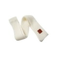 thumbnail image 2 of FOCUSNORM Kids Knitted Scarf Letter Patterns Neckerchief Neck Warmer Shawl, 2 of 7