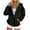 A01-Black, variant on Godom Super Soft Hoodies for Women Long Sleeve Button Down Oversized Sweatshirts Loose Fall Winter Clothing with Pockets