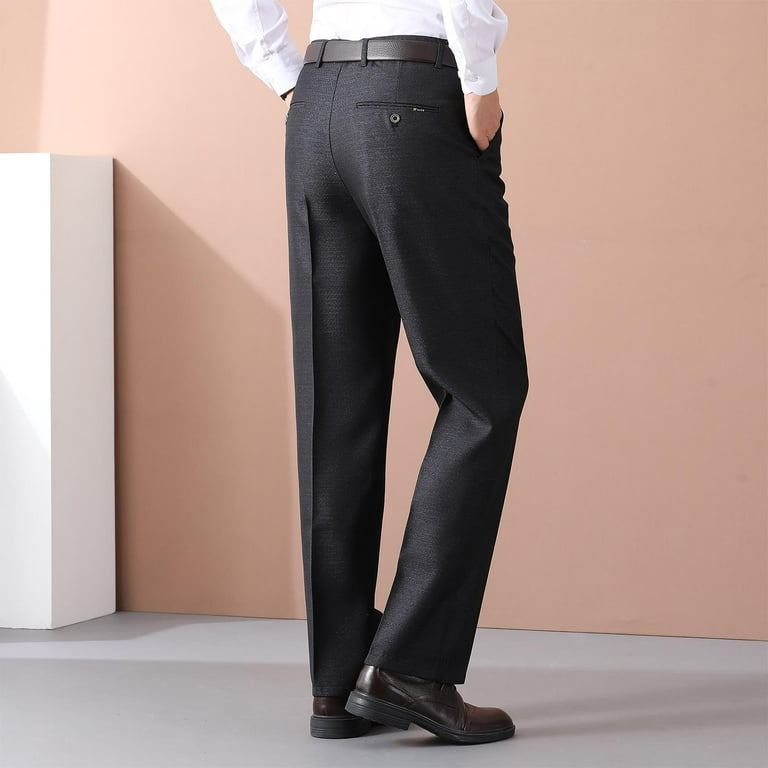 green emerald velvet dress Men's Navy Modern Fit Suit Pants 52 main image 0