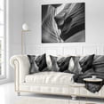 thumbnail image 3 of Designart Lower Antelope Canyon - Landscape Photo Throw Pillow - 16x16, 3 of 5