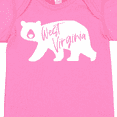 thumbnail image 4 of Inktastic West Virginia White Bear Silhouette Boys or Girls Baby Bodysuit, 4 of 5