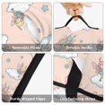 thumbnail image 6 of Princess and Fairy Pink Pattern Teens Toddler Nap Mat with Pillow, Sleeping Mat Bag for Preschool Daycare 59"x22", 6 of 6