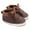 Brown, variant on Otqutp Children Cute&nbsp;Sneakers Toddler Boy Girl Mid To High Top Casual Shoes Soft Soled Toddler Breathable Shoes For 0 To 12Months