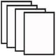 thumbnail image 1 of BRIGHTFUFU 4pcs marcos de fotos magnéticas pinturas autoadhesivas de visualización marcos de imágenes de cuadros, 1 of 8
