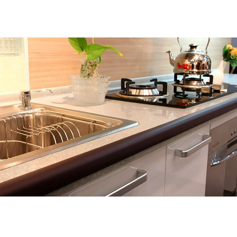 Kitchen cabinet edge clearance protectors