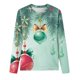 thumbnail image 5 of ICHUANYI Liquidación Camiseta holgada estampada a la moda para mujer Blusa de manga larga Tops casuales con cuello redondo ICHUANYI WER202308252305, 5 of 5