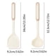 thumbnail image 4 of Utensilios de cocina Slhljlin, espátula, cuchara sopera, silicona de grado alimenticio, antiadherente, juego de utensilios de cocina para el hogar (naranja, 33 x 9 x 5), 4 of 5