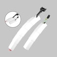 thumbnail image 6 of BAOSITY 2 Pieces/Set Bike Fenders,Front and Rear Fenders,with Light Supplies Repairing,Accessories Cycling Mudguard for Outdoor Sport White, 6 of 8