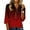 Black&151224E, variant on 3/4 Length Sleeve Womens Tops Fashion Gradient Womens Henley Shirt Spring Summer Three Quarter Sleeve Button Woman Blouse