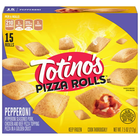Totino's Pizza Rolls, Pepperoni, 15 Rolls, 7.5 oz