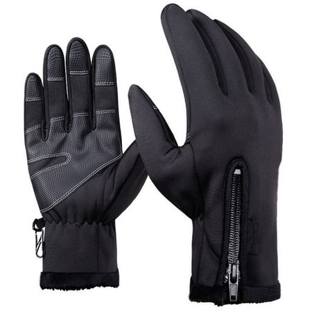 AkoaDa 2019 Winter Gloves Motorcycle Bicycle Gloves Waterproof Non-Slip Windproof   Screen Gloves Mens Womens Winter Running Snowboard Climbing (Best Motorcycle Back Protector 2019)