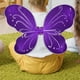 thumbnail image 2 of Alas de mariposa Alas de hadas Disfraz ligero de alas de para niños y niñas Púrpura, 2 of 8