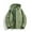 Green, variant on Ofreoo Men's Stitching Drawstring Hooded Slim Fashion Jacket Coat Outwear The Hottest Gifts