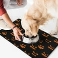 thumbnail image 2 of Spider Bat Dog Food Mats for Floors Happy Halloween Absorbent No-Slip 17x30 Inch Dog Bowl Mat Cat Mat for Food Dog Water Bowl Mat for Messy Drinker, 2 of 7