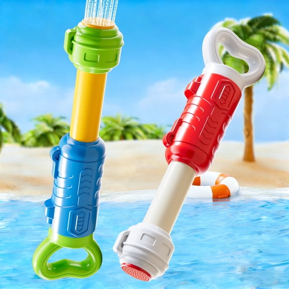 Lucky Doug 2 PCS Water Blaster Set – Summer Pool, Beach & Backyard Water Toys , Outdoor Game for All Ages