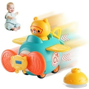 Girony Suction Cup Spinner Toy for Baby 2 3 year old, High Chair Toys, Sensory Toys Car Toys for Toddlers, Baby Montessori Toys for 6 to 12 Months,Great Gifts Idea