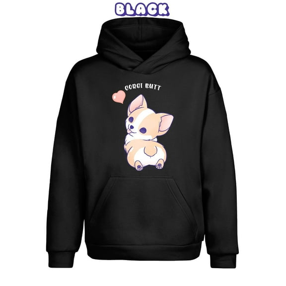 Corgi Pullover Urban Hoodie