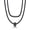 black-leather, variant on Football Pendant Necklace for Son Dad Husband Father's Day Gift from Wife Women Mens Necklace Stainless Steel Sports Fans Lovers Athlete Collections Jewelry