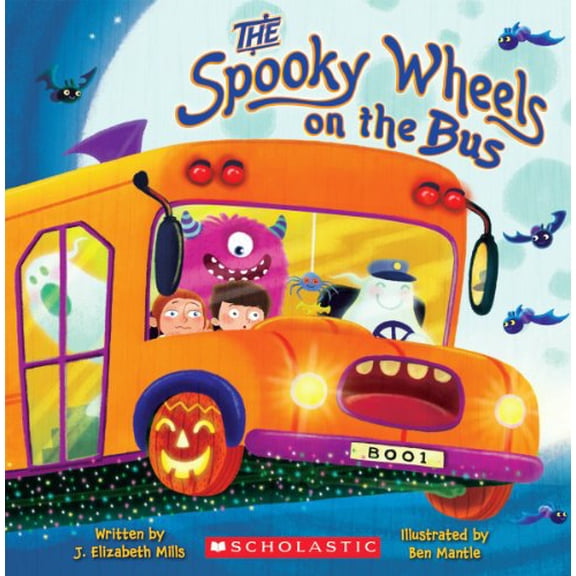 Pre-Owned The Spooky Wheels on the Bus: (A Holiday Wheels on the Bus Book) (Paperback) 0545174805 9780545174800