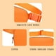 thumbnail image 3 of Riñonera para Mujeres Hombres, Riñoneras Bandolera de Moda Mini Riñonera Impermeable con Correa Ajustable para Correr, Caminar, Caminar y Viajar Caqui, 3 of 5