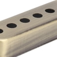 thumbnail image 4 of Guitar Pickup Cover, Brass Single Pickup Cover, Long Service Life Easy To Install And Remove For Bands Guitar Practice And Performance Bass Gold,Black,Silver,Red Copper,Bronze, 4 of 8