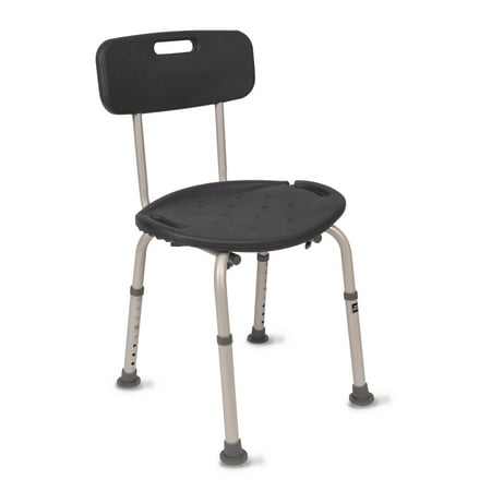 Equate Bath Chair & Shower Seat with Back