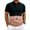 Black, variant on Men's Polo Shirts Short Sleeve Golf T Shirt Fun Belly Navel Polo Shirt