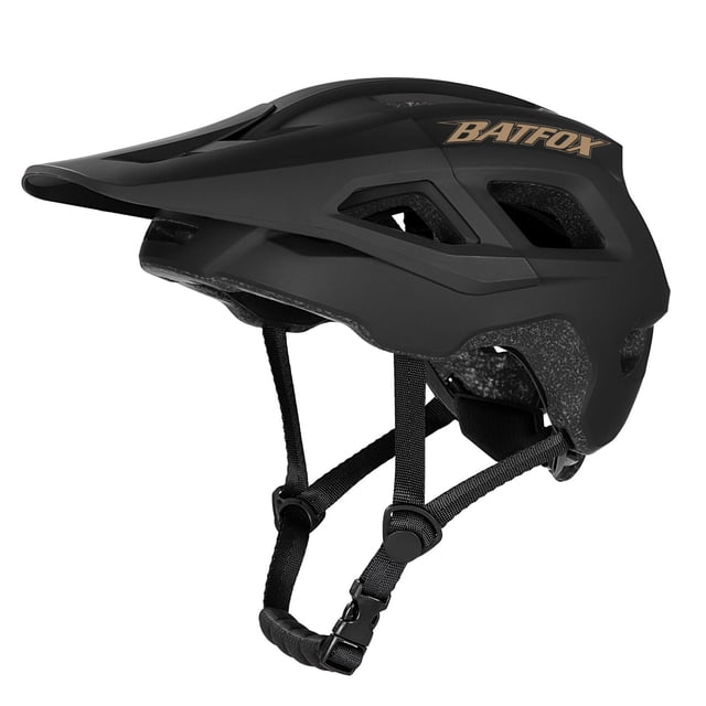 Casco de bicicleta BATFOX MTB eléctrico ligero con visera