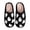Black-c, variant on Halloween Christmas Slippers Holiday Slipper House Shoes Home Slipper for Women Fuzzy Outdoor Indoor Bedroom Slippers