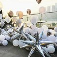thumbnail image 4 of 12 globos de aluminio con forma de estrella explosiva para bodas, cumpleaños, fiestas, festividades, suministros de decoración, gotas cónicas, 4 of 5