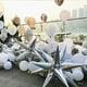 thumbnail image 4 of 12 globos de aluminio con forma de estrella explosiva para bodas, cumpleaños, fiestas, festividades, suministros de decoración, gotas cónicas, 4 of 5