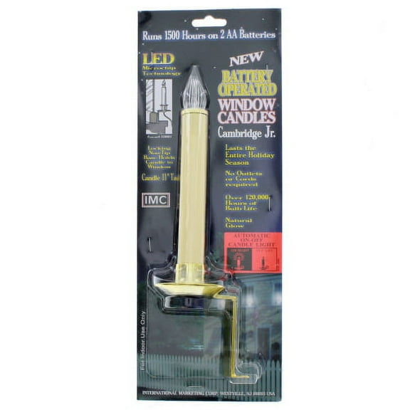 Brass Cambridge LED Candle