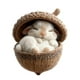 thumbnail image 1 of Adorno Navideño de Animales Del Bosque de 8 Cm | Colgante Navideño de Acrílico | Diseño Caprichoso de Vida Silvestre | Decoración Festiva Duradera para Árboles, Coronas y Centros de Mesa, 1 of 6
