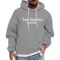 thumbnail image 2 of Gibobby Sudadera ligera hombre Sudadera divertida con capucha para hombre(Gris,G), 2 of 3