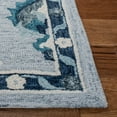 thumbnail image 3 of SAFAVIEH Metro Leon Medallion Area Rug, Blue/Ivory, 8' x 10', 3 of 8