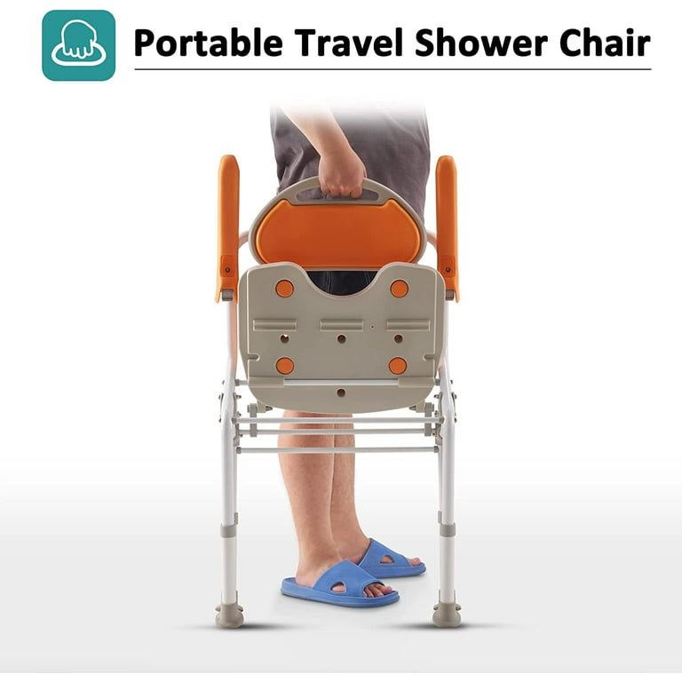Portable shower chair for travel new arrivals
