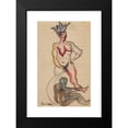 thumbnail image 2 of Zygmunt Waliszewski 16x24 Black Modern Framed Museum Art Print Titled - Figural Composition (1917), 2 of 5
