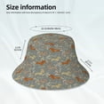 thumbnail image 3 of Bingfone Dachshund Dog Bird Bucket Hat for Men Women,Packable Reversible Printed Sun Hats,Fisherman Outdoor Travel Hiking Beach Caps, 3 of 7