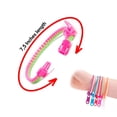thumbnail image 2 of 24 Fidget Toys Friendship Zipper Bracelets 7 ½”, Party Favors for Kids, Sensory Bulk Set Neon Colors, Kit for Valentines, Birthday, Goodie Bag, Easter Egg Basket Stuffers, Pinata Fillers, 2 of 9