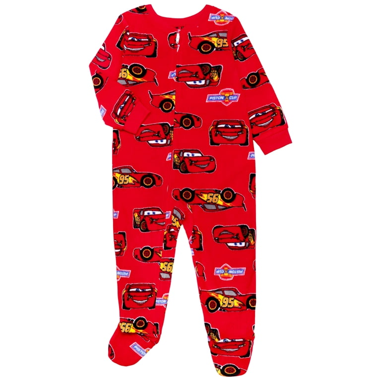 Disney Pixar Cars Toddler Long Sleeve One Piece Sleepwear photo 1