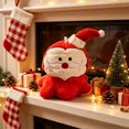thumbnail image 2 of Santa Claus Plush Hanging Ornament, Soft Stuffed Doll for Christmas Tree and Desktop Decor, 2 of 6