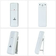 thumbnail image 3 of Indoor Outdoor Wireless Thermometer Digital Room Temperature Monitor Up to 328ft Away with Time Alarm Clock Backlight, 3 of 7