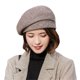 thumbnail image 4 of Boina de invierno para mujer, estilo coreano, boina para mujer, boina de vestir, gorro de invierno, cómodo y cálido para primavera, otoño e invierno, 4 of 4