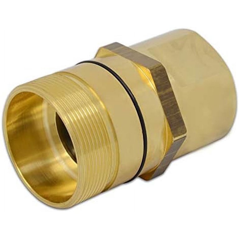 NPT Wet-Line Wing Nut Hydraulic Quick Disconnect Male Coupler