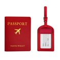 thumbnail image 1 of Pass-port Holder Multi-Purpose Tear-Resistant Dirt Proof Wear-resistant Portable Protector Anti-scratch Pass-port Cover And Luggage Tag Set Daily Use, 1 of 11