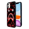 thumbnail image 3 of Case for iPhone 11,Red Bape Pattern TPU Bumper Anti-Slip Case, 3 of 5