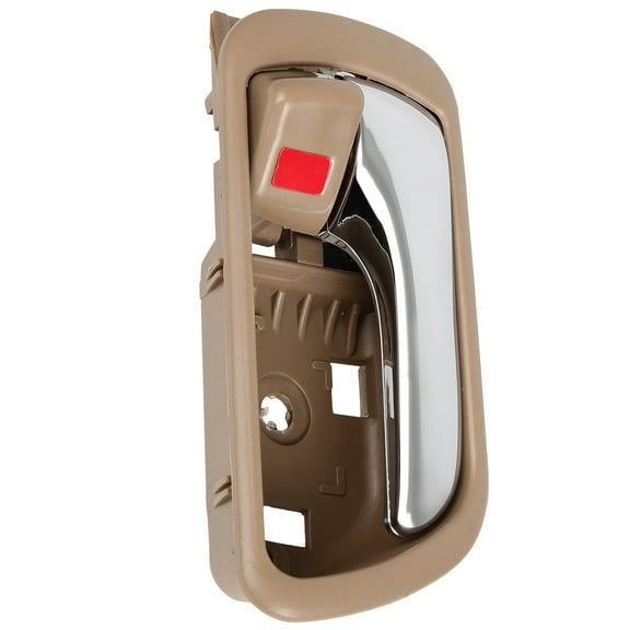 ECCPP Interior Door Handle 2002-2006 for Toyota for Camry Inner Replacement Front Rear Passenger Right Door Handle 1 PC Beige Chrome 69205YC