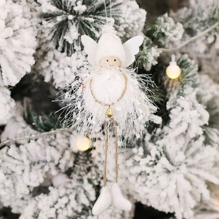 

Christmas Angel Doll Pendant Xmas Tree Hanging Plush Table Decor Party Ornaments