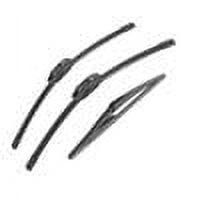 Car Wiper for Dacia / Renault Duster MK1 2009-2013 Front Rear Windshield Windscreen Wiper Blade Rubber Accessories 20" + 20" 12" 2009 2010 2011 2012 2013